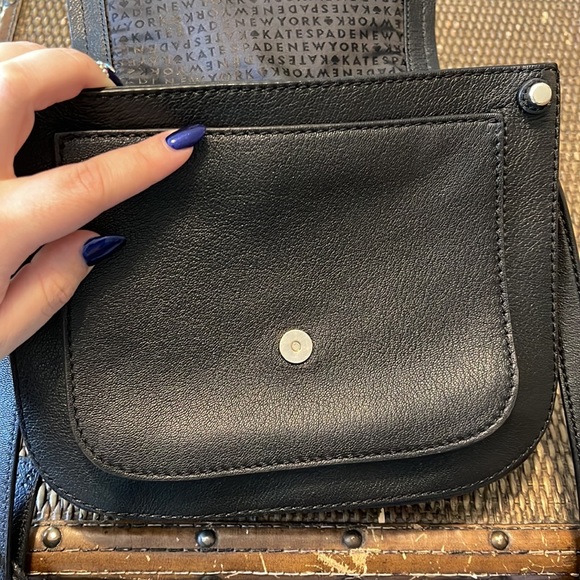 Kate spade cross body bag with tassel and gold accents - Picture 6 of 6